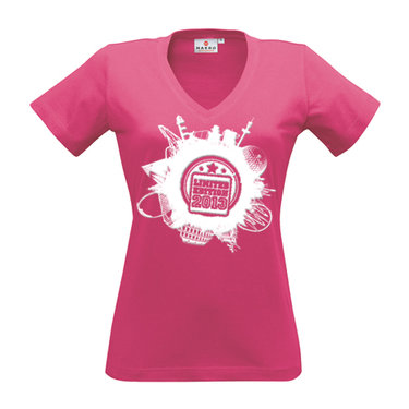 T-Shirt Damen "Limited Edition" 2013 pink